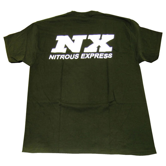 Nitrous Express XX-LARGE BLACK T-SHIRT W/ WHITE NX-16510