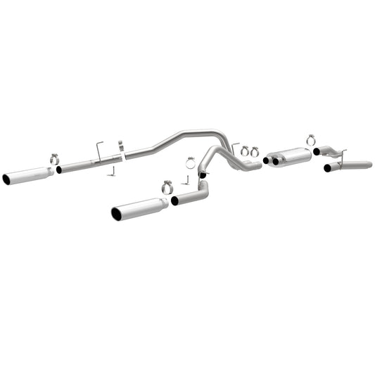 MagnaFlow Street Series Cat-Back Performance Exhaust System 16520 MAGNAFLOW-16520