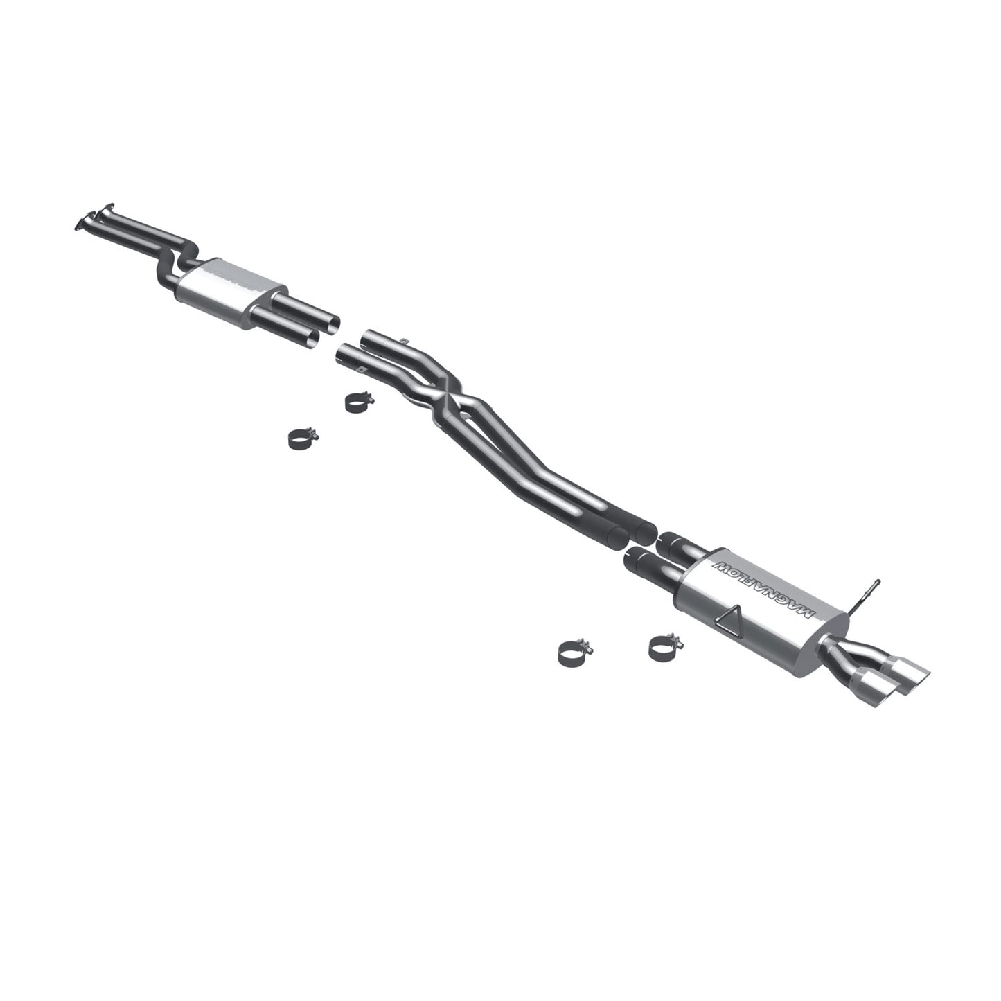 MagnaFlow Touring Series Cat-Back Performance Exhaust System 16533 MAGNAFLOW-16533