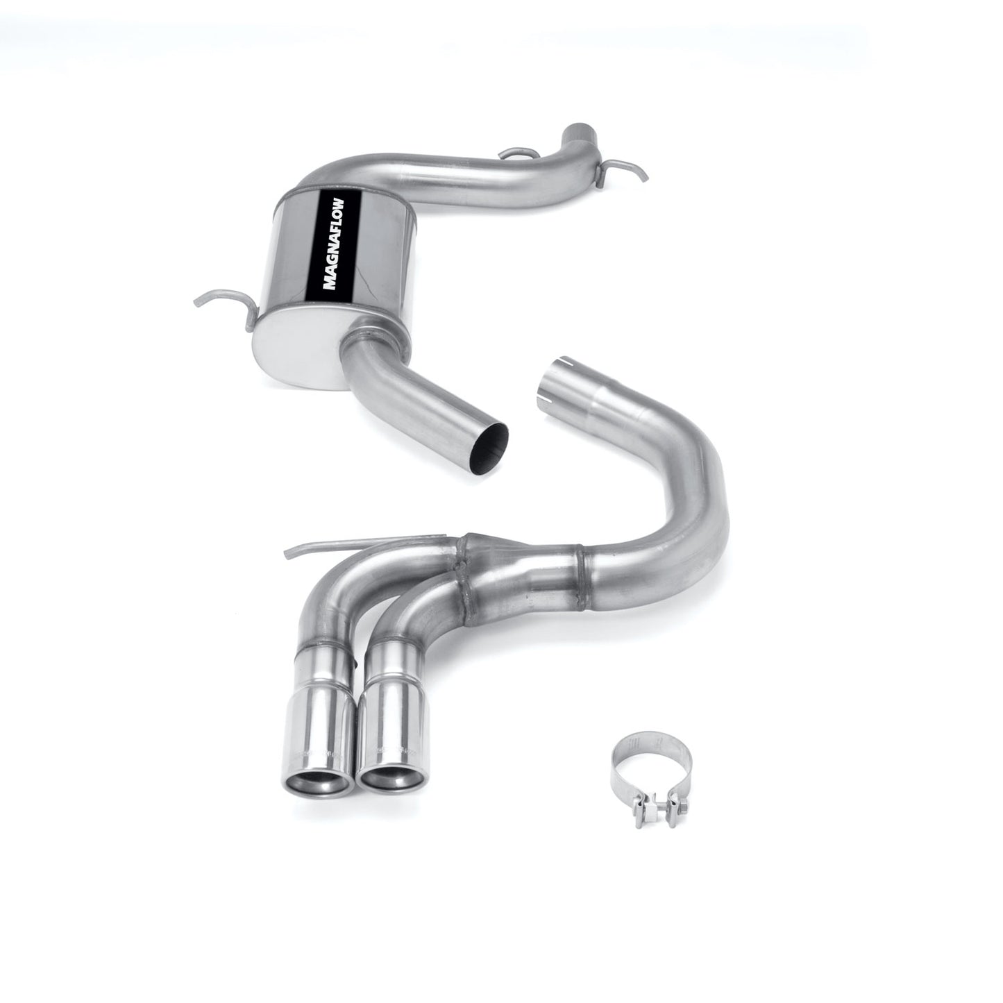MagnaFlow 2006-2009 Volkswagen GTI Touring Series Cat-Back Performance Exhaust System MAGNAFLOW-16691