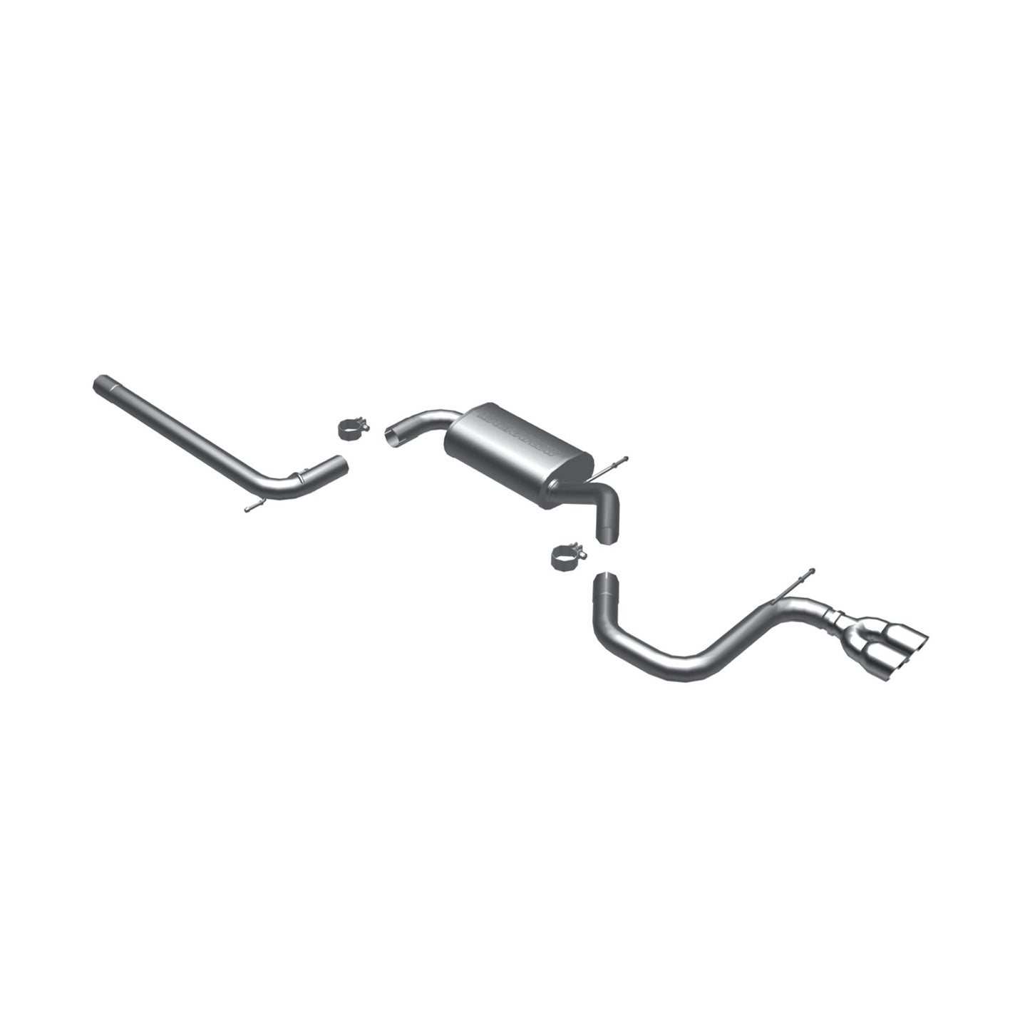 MagnaFlow Touring Series Cat-Back Performance Exhaust System 16692 MAGNAFLOW-16692