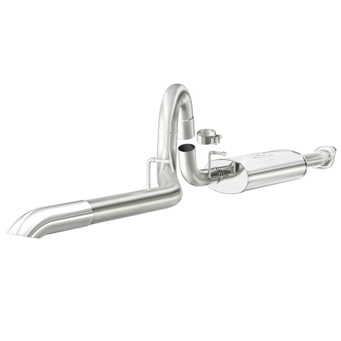 MagnaFlow 2004-2006 Jeep Wrangler Street Series Cat-Back Performance Exhaust System MAGNAFLOW-16695