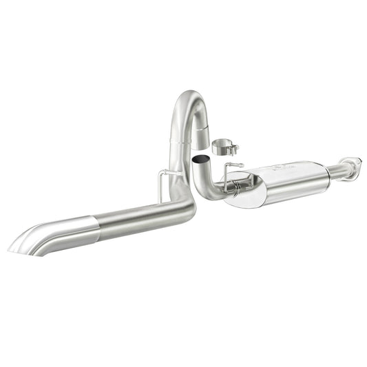 MagnaFlow 2004-2006 Jeep Wrangler Street Series Cat-Back Performance Exhaust System MAGNAFLOW-16695