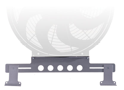 Derale Aluminum Tornado Electric Fan Mounting Bracket Kit, Single Fan 16700