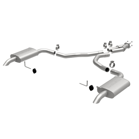 MagnaFlow 1975-1979 Chevrolet Corvette Street Series Cat-Back Performance Exhaust System MAGNAFLOW-16710