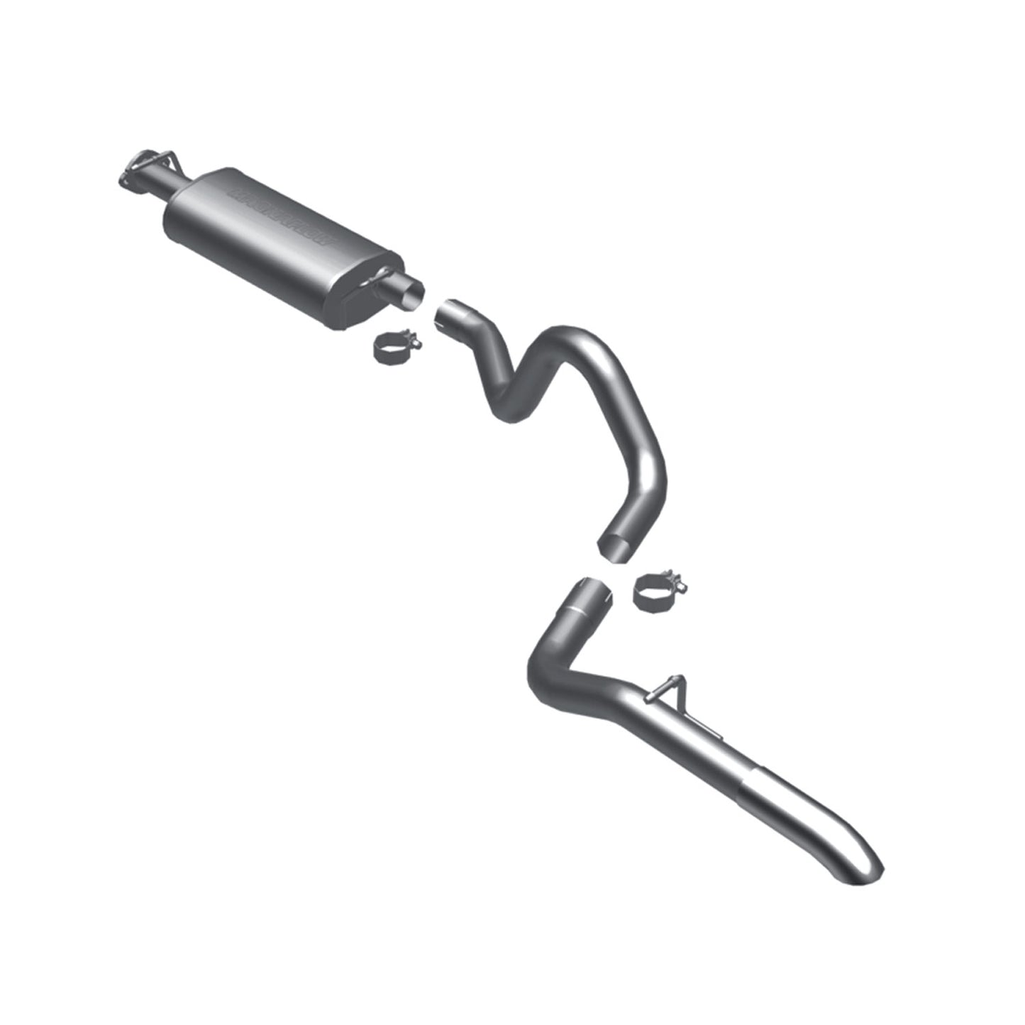 MagnaFlow 1990-1995 Land Rover Range Rover Street Series Cat-Back Performance Exhaust System MAGNAFLOW-16713