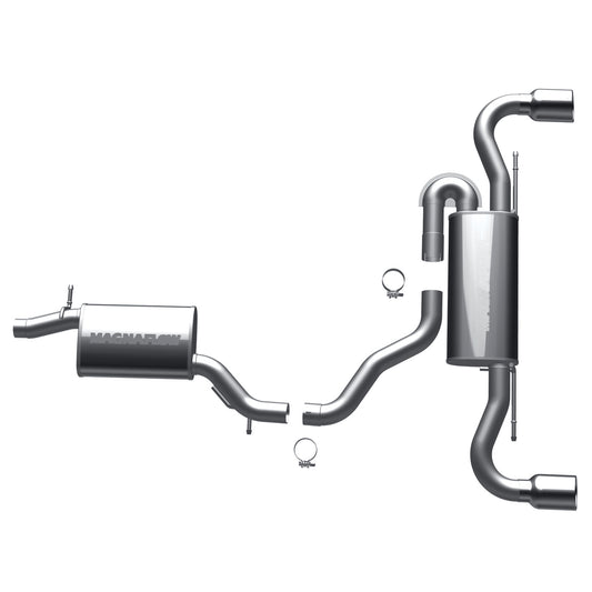 MagnaFlow 2008-2009 Audi TT Quattro Touring Series Cat-Back Performance Exhaust System MAGNAFLOW-16719
