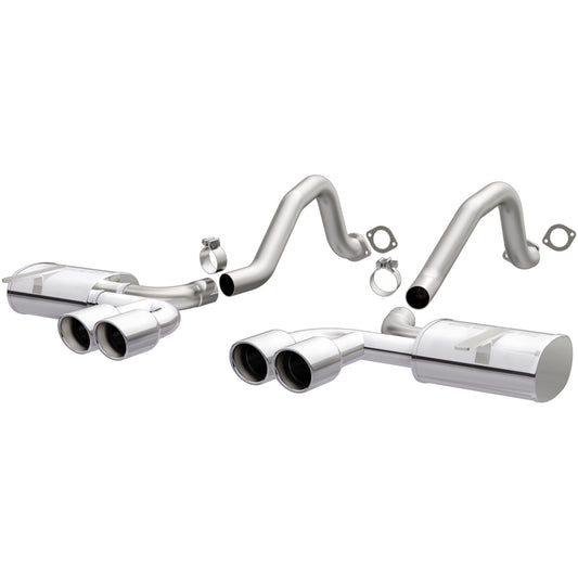 MagnaFlow 1997-2004 Chevrolet Corvette Street Series Axle-Back Performance Exhaust System MAGNAFLOW-16732