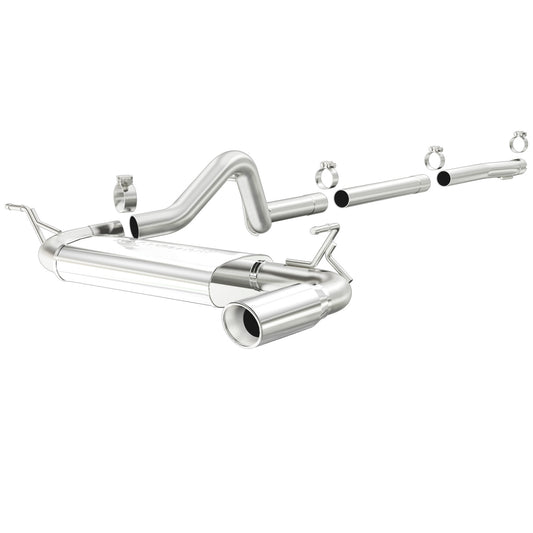 MagnaFlow 2007-2011 Jeep Wrangler Street Series Cat-Back Performance Exhaust System MAGNAFLOW-16751