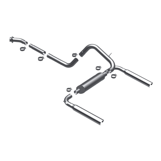 MagnaFlow Street Series Cat-Back Performance Exhaust System 16829 MAGNAFLOW-16829