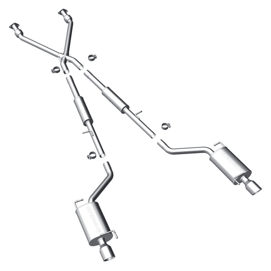 MagnaFlow Street Series Cat-Back Performance Exhaust System 16862 MAGNAFLOW-16862