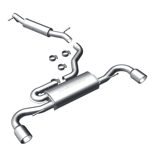 MagnaFlow 2008-2009 Audi TT Quattro Sport Series Cat-Back Performance Exhaust System MAGNAFLOW-16994