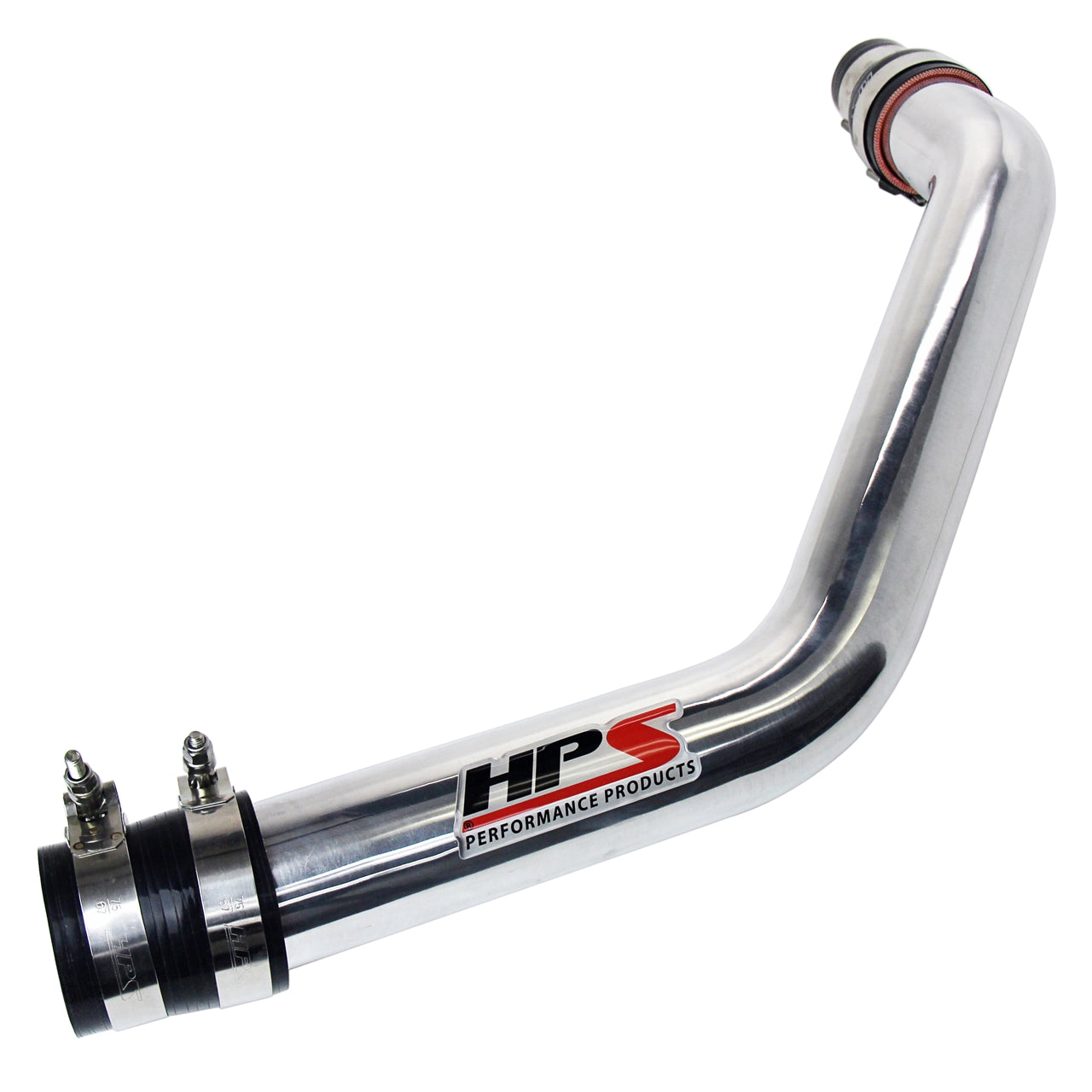 HPS Performance 2.75" Upper Intercooler Pipe High Temp 4-ply Reinforced Silicone Turbo Boots 17-103P