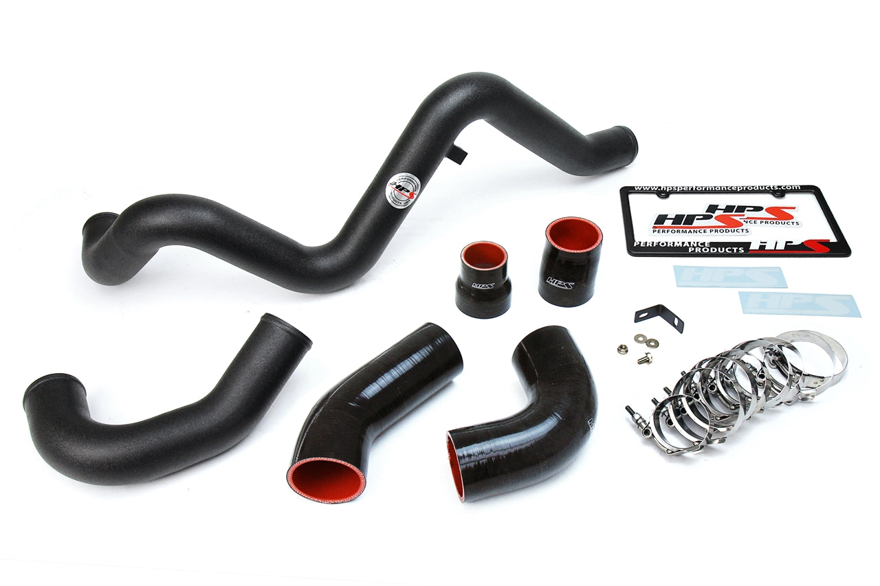 HPS Performance Replace Stock Charge Pipe Improve Throttle Response Reduce Turbo Lag 17-104WB