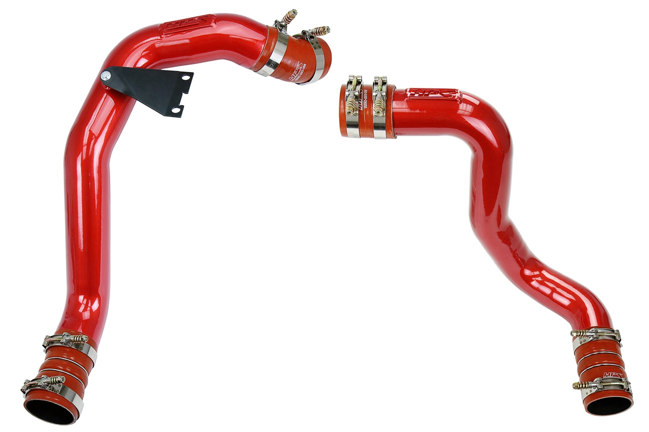 HPS Performance Hot And Cold Side Charge Pipes High Temp Reinforced Silicone Turbo CAC Boots 17-105R