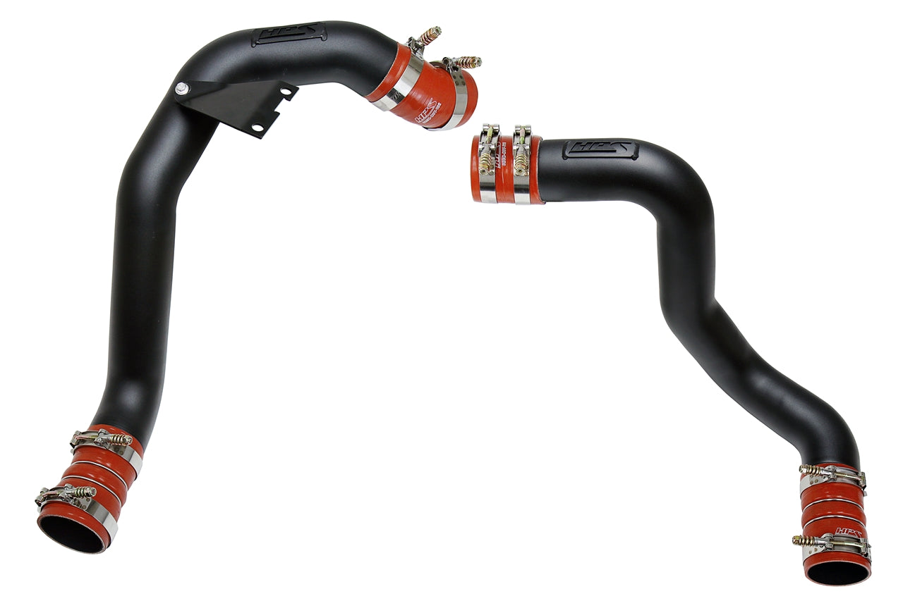 HPS Performance Hot And Cold Side Charge Pipes High Temp Reinforced Silicone Turbo CAC Boots 17-105WB