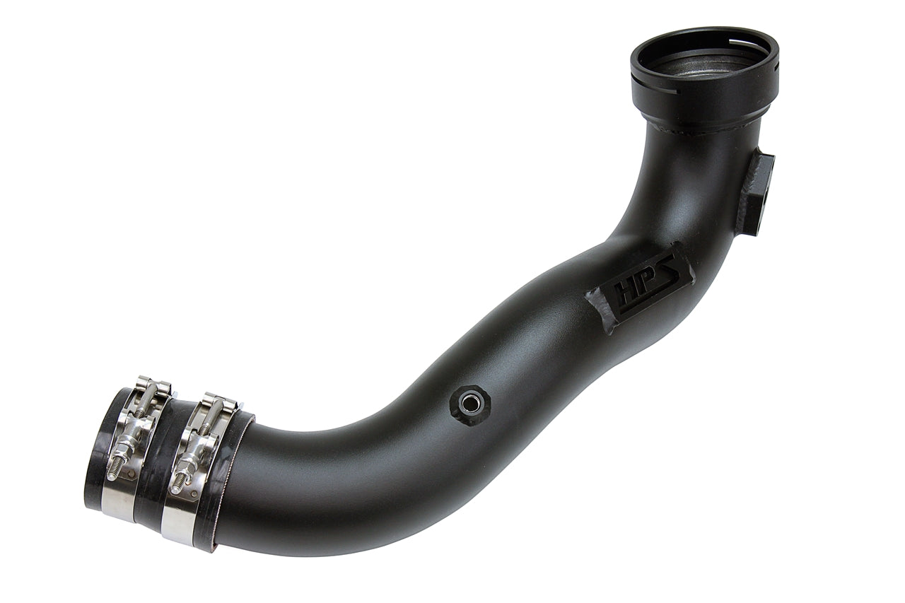 HPS Performance 3" Aluminum Cold Side Charge Pipe High Temp Reinforced Silicone Turbo Boots 17-107WB