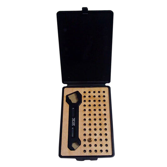 Nitrous Express NX JET HOLDER (HOLDS 64 JETS AND INCLUDES CUSTOM ALUMINUM AN WRENCH) NX-17000