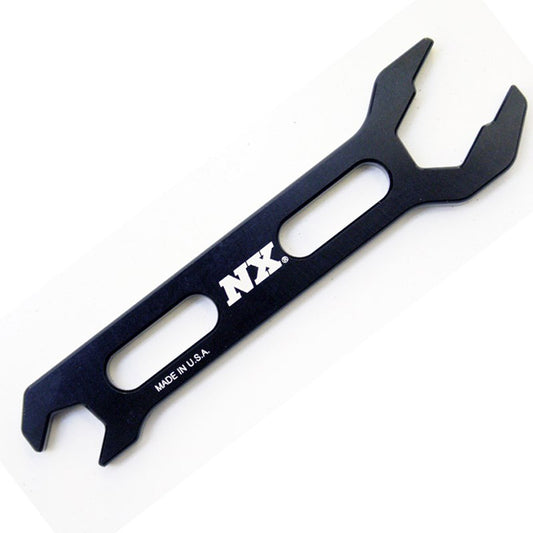 Nitrous Express CUSTOM ALUMINUM A-N WRENCH FOR ALL NX SYSTEMS. (6AN4AN X 3AN) NX-17001