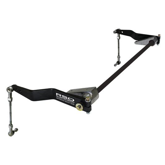 Raptor Series RSO Front Sway Bar Kit with Adjustable End Links 0-4in Lift for Wrangler JK/JKU 170107-405400