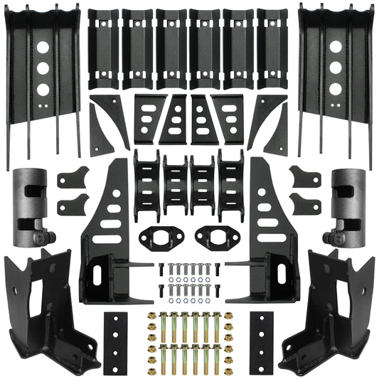 Raptor Series RSO Front and Rear 2.5 Dual Shock Conversion Mounting Brackets 2-4in Lift 170107-411203
