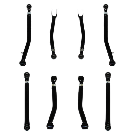 Raptor Series RSO Front and Rear Control Arms Complete Set 0-4.5in Lift for Wrangler JL/JLU 170118-440300