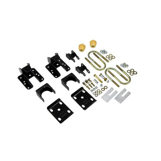 BELLTECH 6519 FLIP KIT 4-5 in. Adjustable Drop Flip Kit 2004-2006 Chevrolet Silverado/Sierra Crew Cab only 4 in.-5 in. Rear Drop