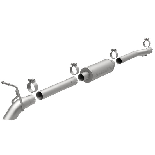 MagnaFlow 2007-2011 Jeep Wrangler Off-Road Pro Series Cat-Back Performance Exhaust System MAGNAFLOW-17120