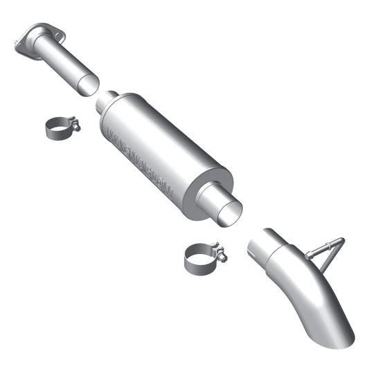 MagnaFlow 2004-2006 Jeep Wrangler Off-Road Pro Series Cat-Back Performance Exhaust System MAGNAFLOW-17121