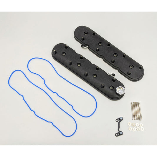 Granatelli Valve Cover With Integral Angled Coil Mount 640367