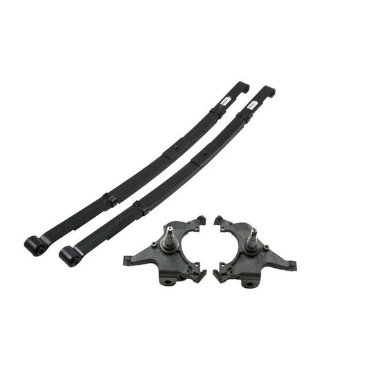 BELLTECH 798 LOWERING KITS Front And Rear Complete Kit W/O Shocks 1995-1999 Chevrolet Suburban (2WD 3/4 Ton) 2 in. F/3 in. R drop W/O Shocks