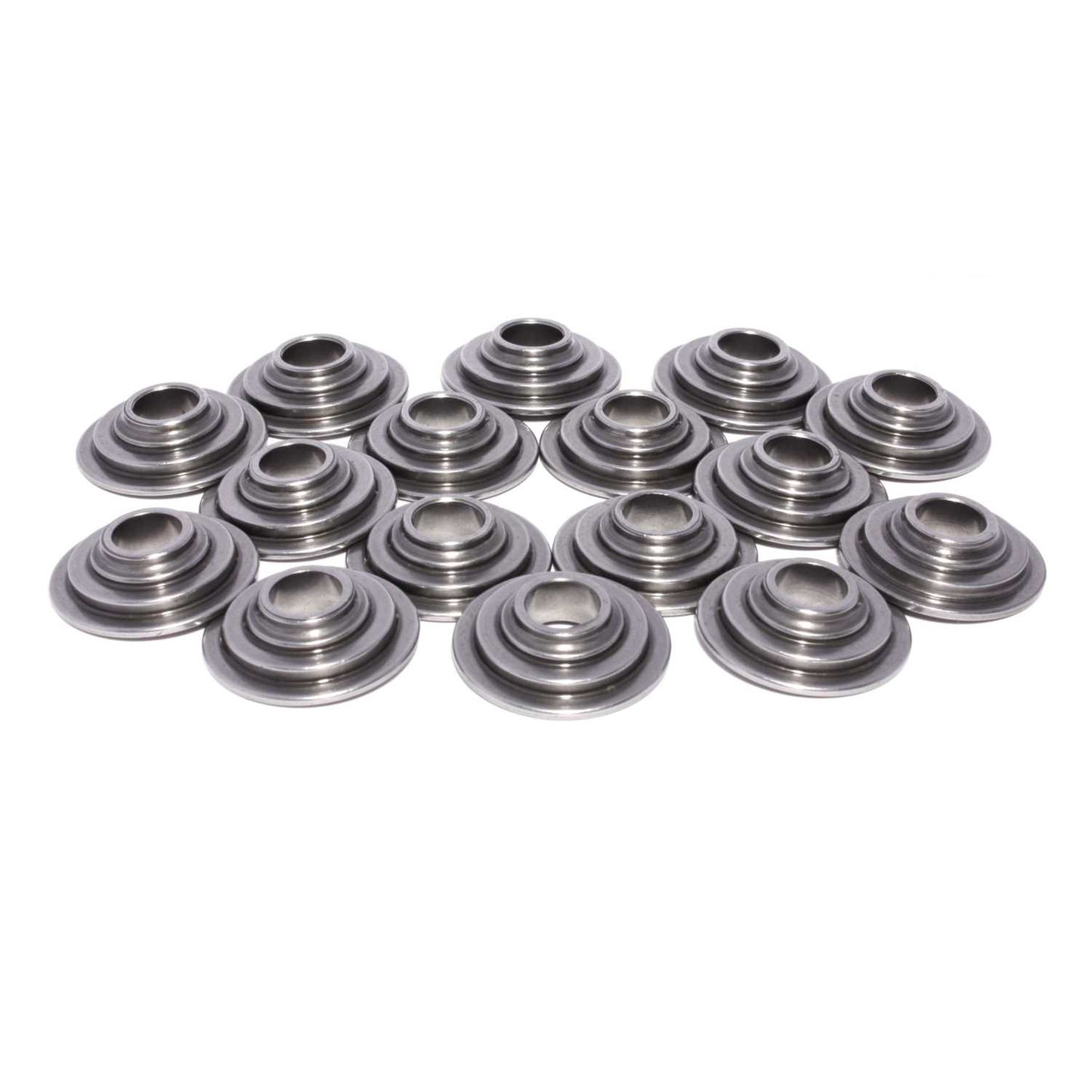 COMP Cams 10 Tool Steel Retainer Set of 16 for All Valves w/ 1.250" O.D. Springs COMP-1750-16