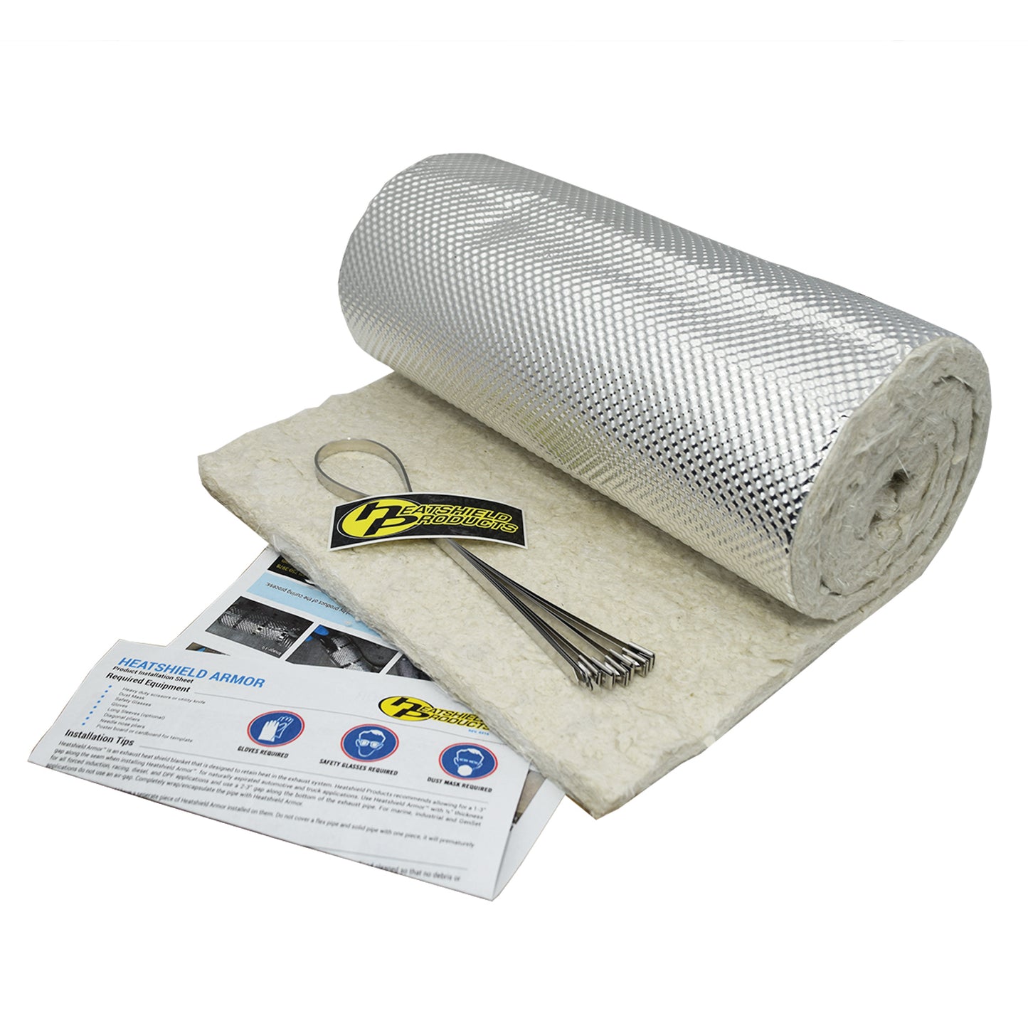 Heatshield Products Exhaust heat shield kit, reduces up to 7% of heat, Water and element resistant 176010