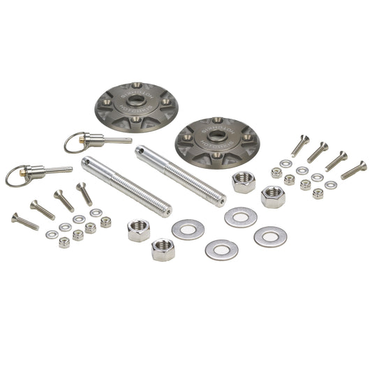 Hotchkis Sport Suspension Univ. Hood Pin Kit Universal Product. May Not Be Compatible with All Makes and Models 1760