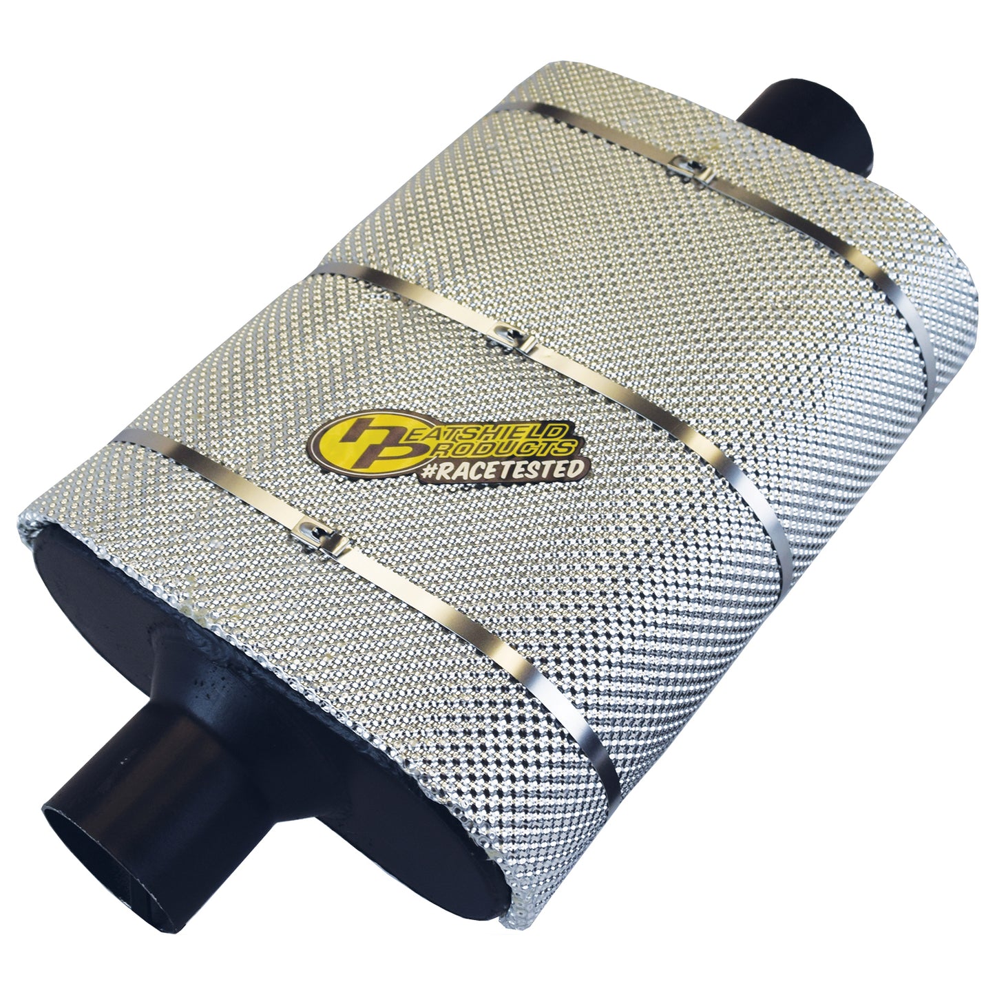 Heatshield Products Reduces heat up to 7%, Works on OEM and aftermarket mufflers, Easy to install 177102