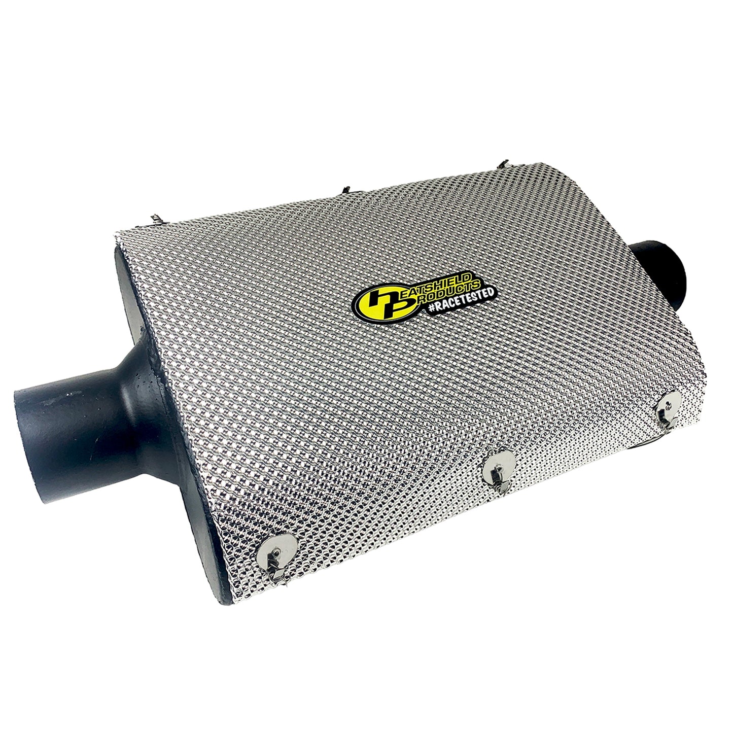 Heatshield Products Reduces heat up to 7%, Works on OEM and aftermarket mufflers, Easy to install 177111