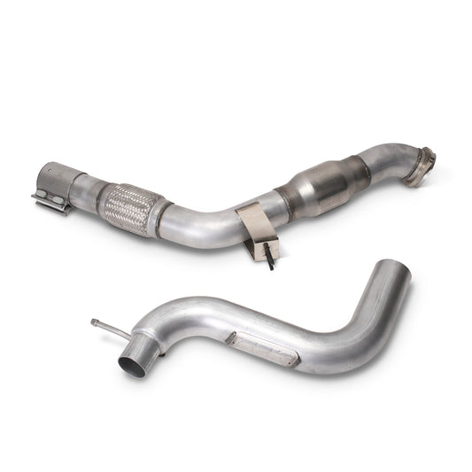 BBK 2015-17 MUSTANG ECOBOOST 3" HIGH FLOW CATTED DOWN PIPE 1809