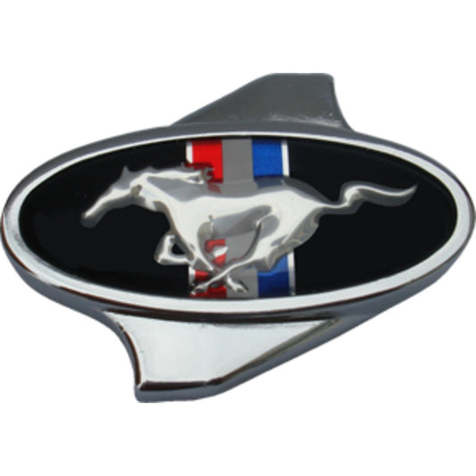 Proform Carburetor Air Cleaner Center Nut; Ford Mustang Pony Logo; 1/4 -20 Thread;Chrome 302-337