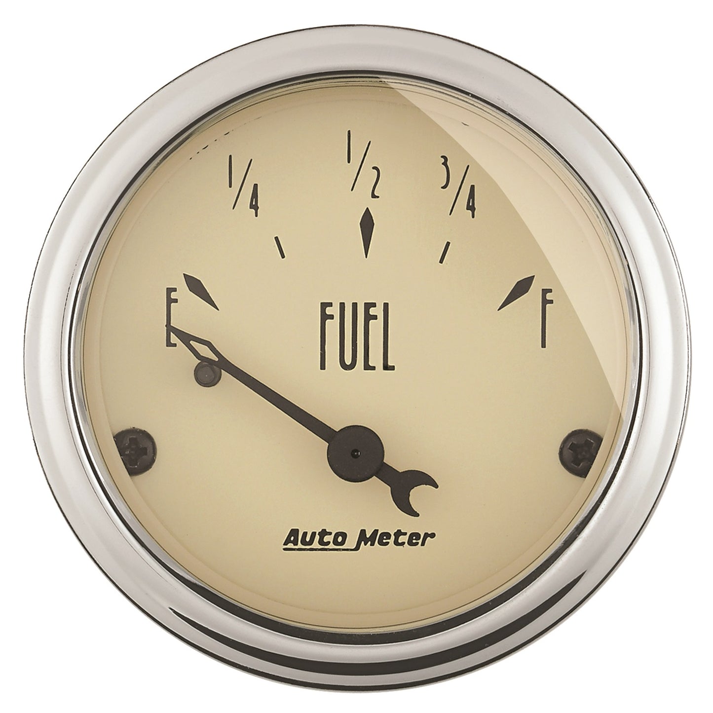 AutoMeter 2-1/16 in. FUEL LEVEL 0-90 O ANTIQUE BEIGE 1815