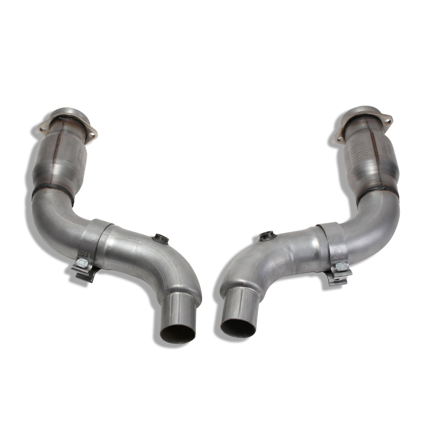 BBK MUSTANG GT 3" SHORT MID PIPE W/ CONVERTERS FOR 1633/0 1856/0 HEADERS 1816