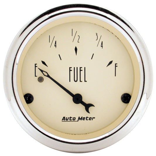 AutoMeter 2-1/16 in. FUEL LEVEL 0-30 O ANTIQUE BEIGE 1818