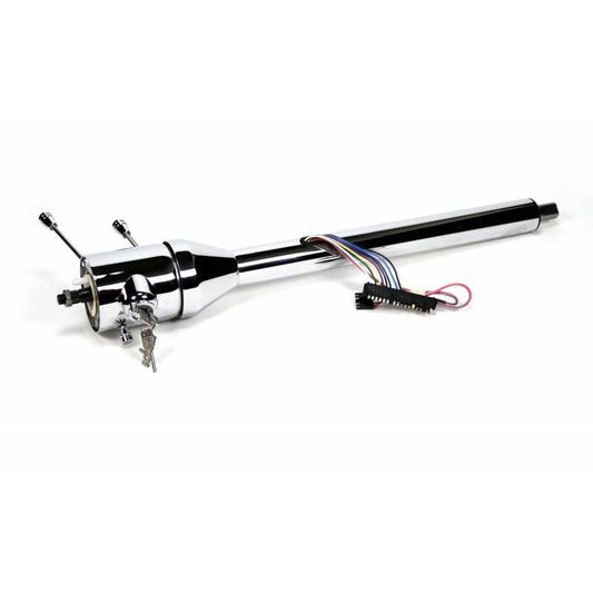 IDIDIT Universal 30" Tilt Floor Shift w/Ignition; Chrome Plate 1520300020