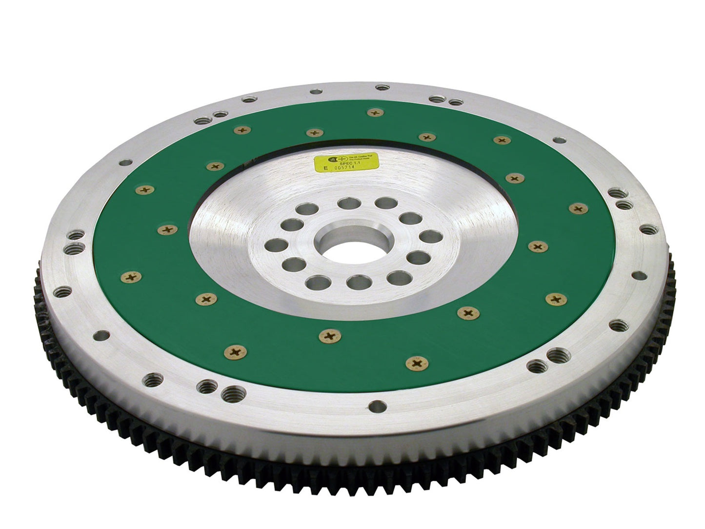 Fidanza Performance Flywheel-Aluminum PC F4; High Performance; Lightweight With Replaceable Friction 186231
