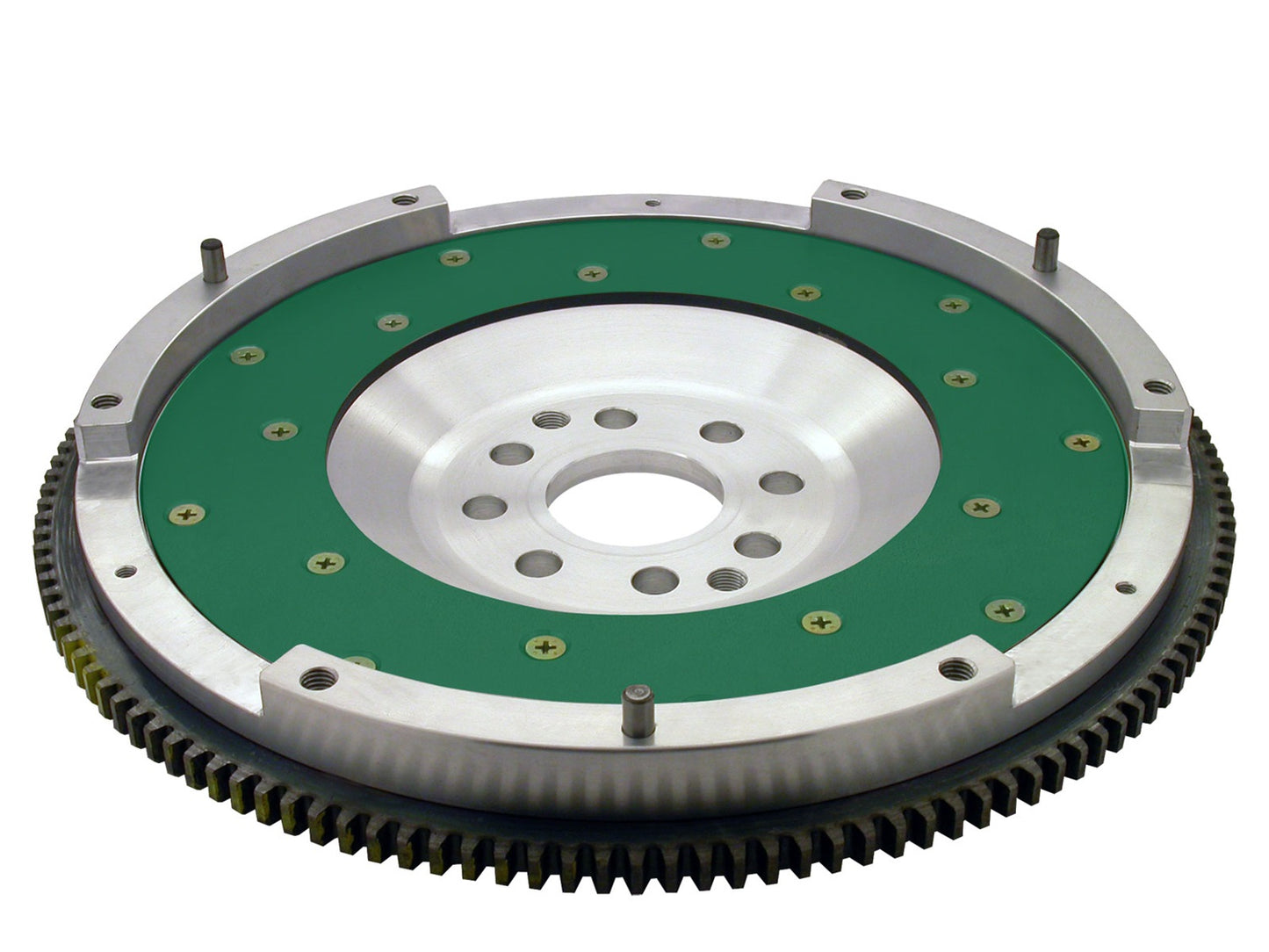 Fidanza Performance Flywheel-Aluminum PC F10; High Performance; Lightweight With Replaceable Friction 186251
