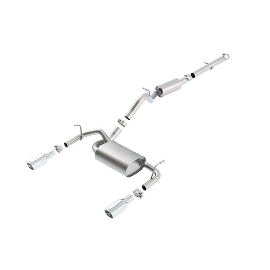 Borla 2012-2018 Jeep Wrangler JK Cat-Back Exhaust System Touring 140460