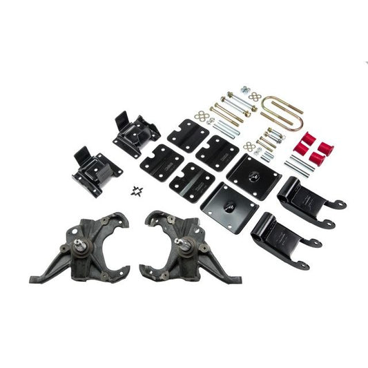 BELLTECH 771 LOWERING KITS Front And Rear Complete Kit W/O Shocks 1985-1995 Chevrolet Astro/Safari (2WD w/ Factory Composite Leaf) 2 in. F/2.5 in. R drop W/O Shocks