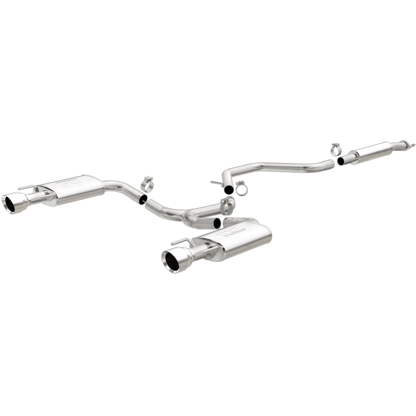 MagnaFlow 2015 Chevrolet Malibu Street Series Cat-Back Performance Exhaust System MAGNAFLOW-19024