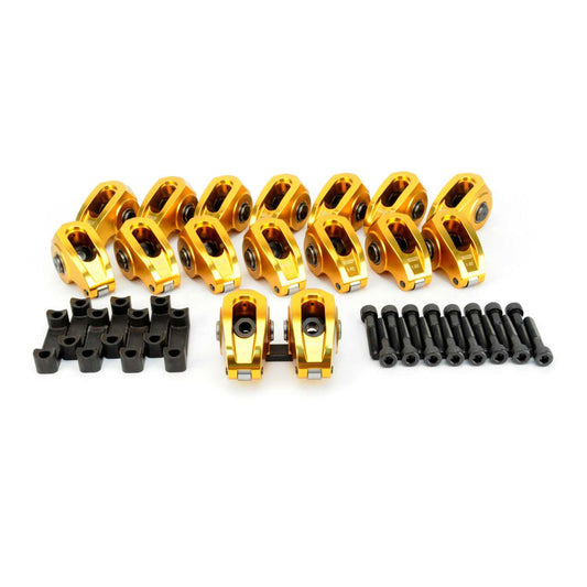 COMP Cams Ultra-Gold ARC Rocker Set w/ 1.82 Ratio for Pedestal Mount GM LS1 LS2 LS6 COMP-19025-16