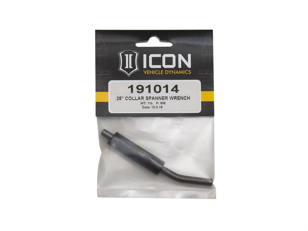 ICON Vehicle Dynamics .25" COLLAR SPANNER PIN WRENCH 191014