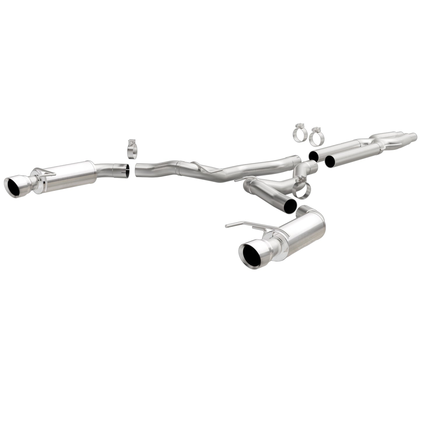 MagnaFlow 2015-2017 Ford Mustang Competition Series Cat-Back Performance Exhaust System MAGNAFLOW-19101